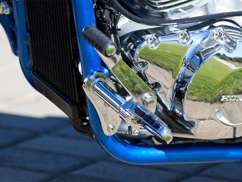 FORWARD CONTROLS FITTED with drawings. Honda Fury Forums